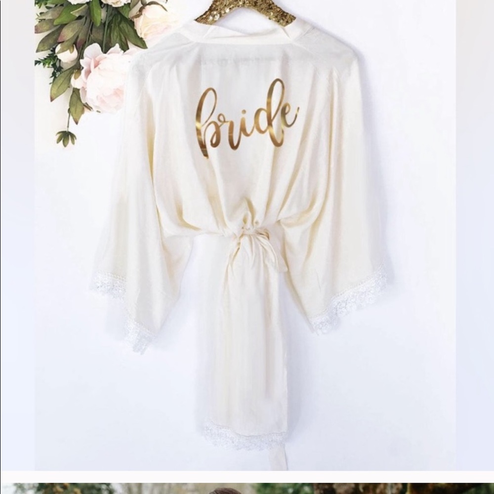 Bride robe